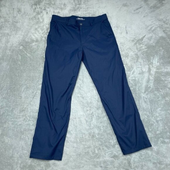 32 Degrees Cool Stretch Performance Pants W34 L30 Navy a1187 - Picture 1 of 6